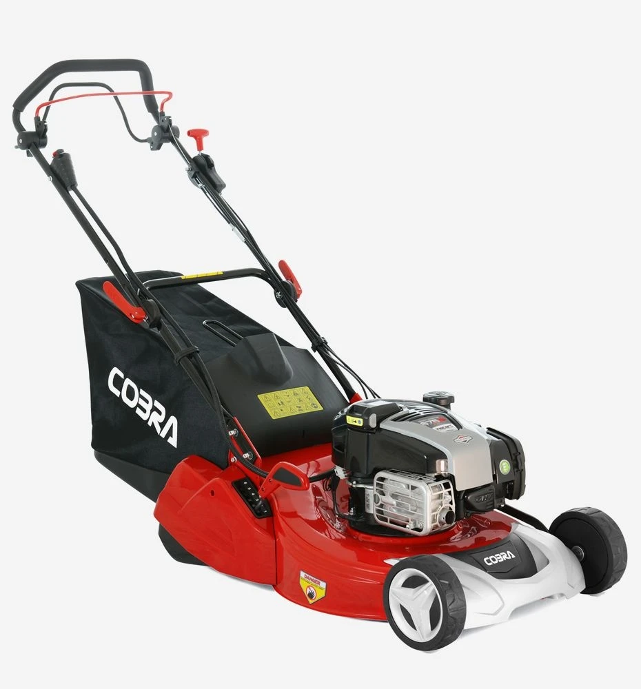 Cobra RM513SPBI 51cm Self Propelled Rear Roller Petrol Lawnmower