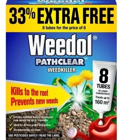 Weedol Pathclear (Liquid Concentrate 6 Tubes)