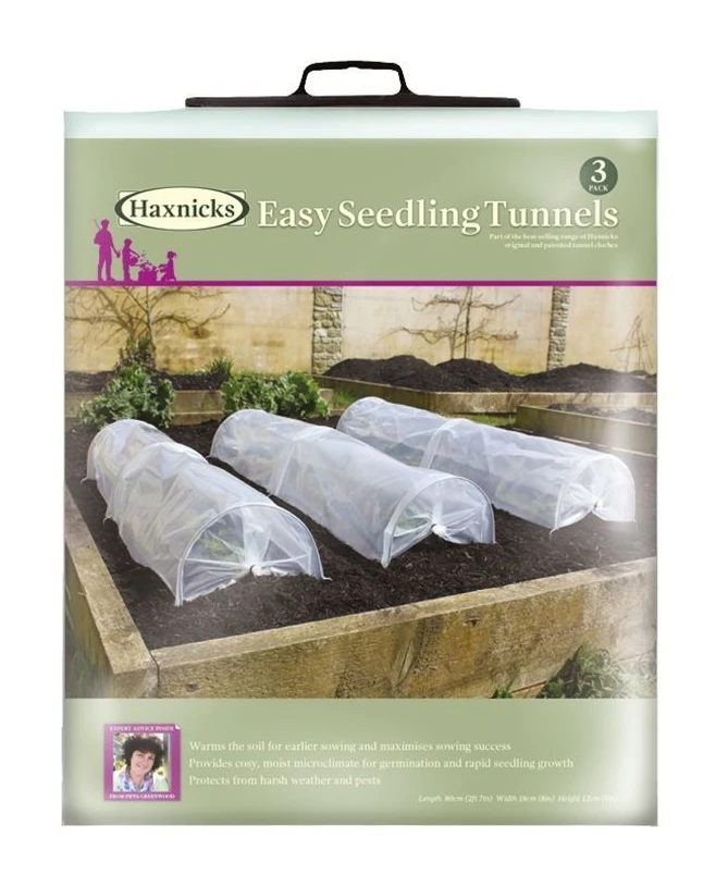 Haxnicks Easy Seedling Tunnels X3
