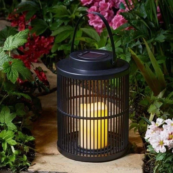 Smart Solar Urbane Lantern - Black