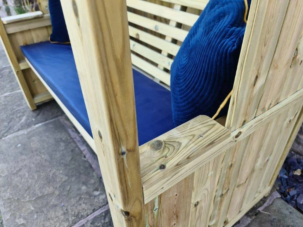 Churnet Valley Four Seasons 3 Seater Arbour - Image 2