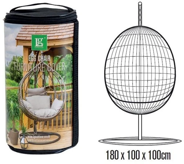 LG Outdoor DXCOV13 Egg Chair Deluxe Cover - Image 3