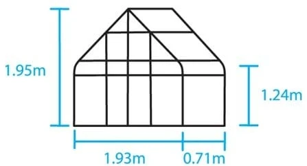 Halls Greenhouses Supreme Wall Garden - Image 2