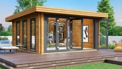 Gardenhouse24 Emma 44 Garden House With Bi-Fold Doors